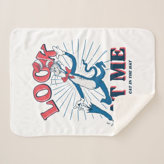 Kijk naar mij kat in het Pet Sherpa Deken (Voorkant (horizontaal))