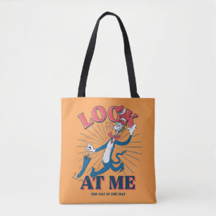 Kijk naar mij kat in het Pet Tote Bag