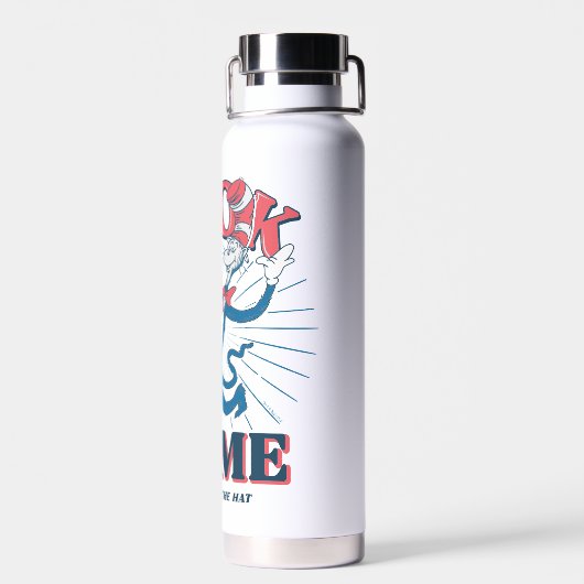 Kijk naar mij kat in het Pet Waterfles (Achterkant)