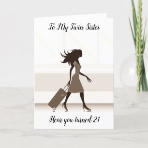 KIJK NAAR MIJN TWIN **21** KAART