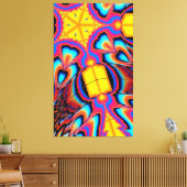 Kijk naar Mijn werken, gij machtigen en wanhopen Canvas Afdruk (Insitu (Woonkamer))