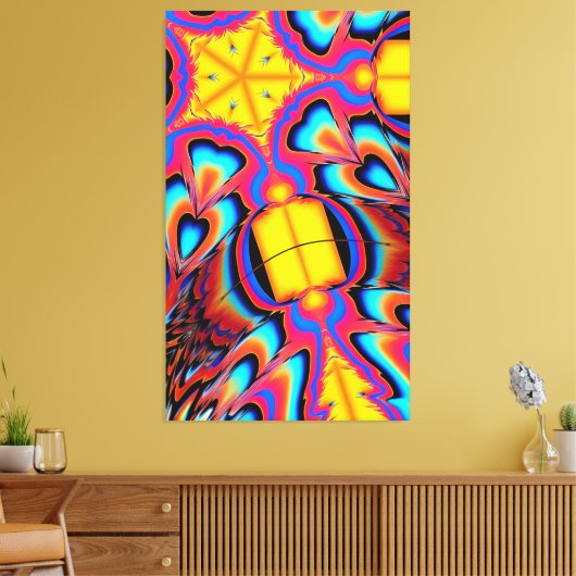 Kijk naar Mijn werken, gij machtigen en wanhopen Canvas Afdruk (Insitu (Woonkamer))