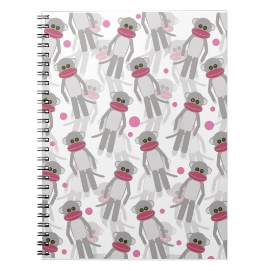Kijk naar Sock Monkeys! Notitieboek (Voorkant)