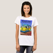 Kijk naar TRAMCAR alsjeblieft Wildwood boardwalk T-shirt (Voorkant volledig)