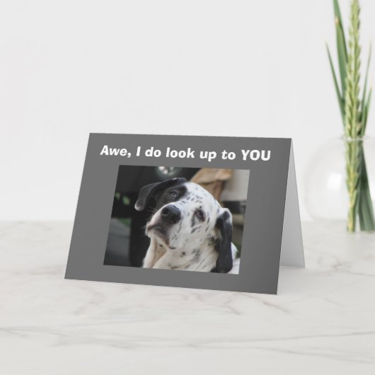 KIJK NAAR U OVER DE HILL KAART (Voorkant)