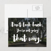 Kijk niet Achtercitaat Briefkaart (Voorkant / Achterkant)