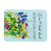 Kijk niet achtermagneet magneet (Horizontaal)