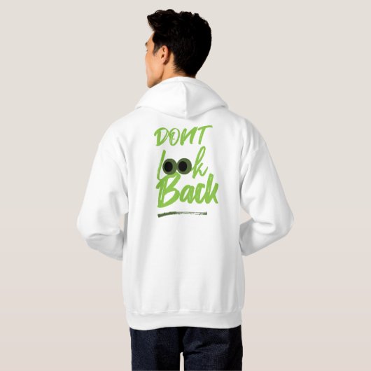 KIJK NIET ACHTEROM HOODIE (Achterkant volledig)