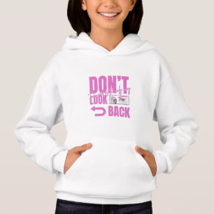 Kijk Niet Achterom Meisjes Grafische Hoodie