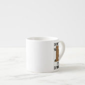 Kijk niet, het is een dinosaurus espresso kop (Voorkant rechts)