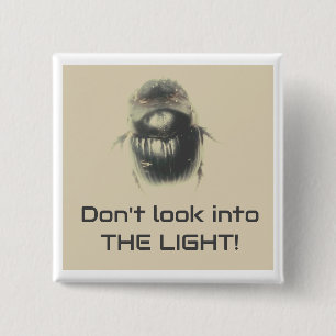 Kijk niet in de lichte kever Button