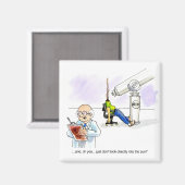 Kijk niet in de zon! magneet (Voorkant / Achterkant)