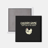 Kijk Niet Kippen Spel Magneet (Voorkant / Achterkant)