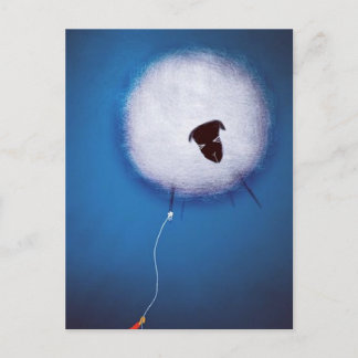 Kijk niet naar beneden briefkaart