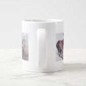 Kijk niet naar beneden grote koffiekop (Achterkant)