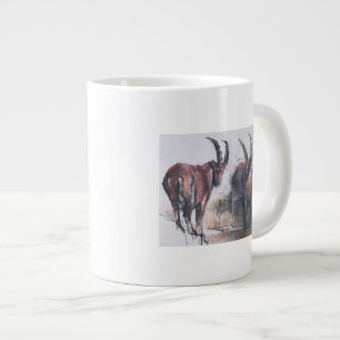 Kijk niet naar beneden grote koffiekop