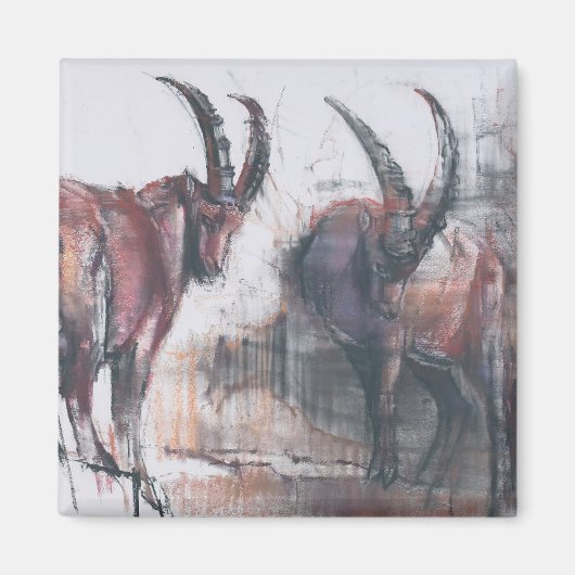 Kijk niet naar beneden magneet (Voorkant)