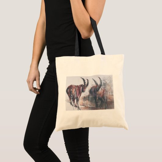 Kijk niet naar beneden tote bag (Voorkant (product))