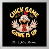 Kijk niet naar de Chicken The Funny Game Poster (Voorkant)