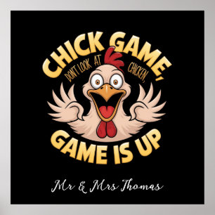 Kijk niet naar de Chicken The Funny Game Poster