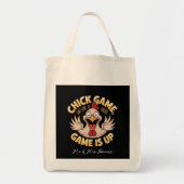 Kijk niet naar de Chicken The Funny Game Tote Bag (Voorkant)