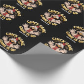Kijk Niet naar de Kip De Grappige Game  Cadeaupapier (Hoek)
