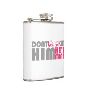 Kijk niet naar hem, hij is van mij heupfles (Rechts)