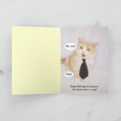 Kijk niet naar je slechte leeftijd kaart (Binnen)