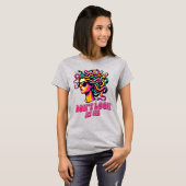 Kijk niet naar Me Snake Hair Goddess Pop Art Shirt (Voorkant volledig)