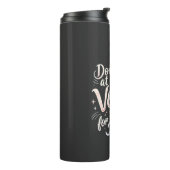 Kijk niet naar mij, ik heb op haar gestemd Kamala  Thermosbeker (Gedraaid links)