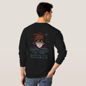 Kijk niet naar mij, STOMMERD  T-shirt (Achterkant volledig)
