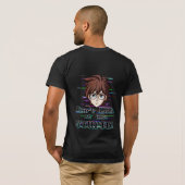 Kijk niet naar mij, STOMMERD  T-shirt (Achterkant volledig)