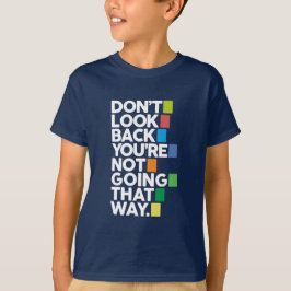 Kijk niet om t-shirt