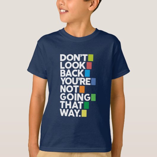 Kijk niet om t-shirt (Voorkant)