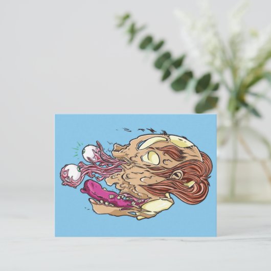 Kijk niet terug! briefkaart (Staand voorkant)