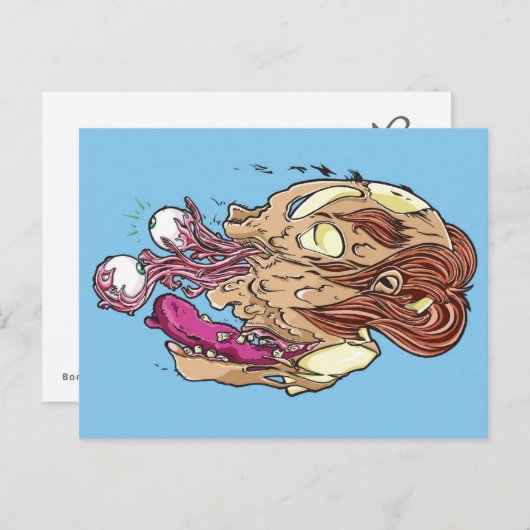 Kijk niet terug! briefkaart (Voorkant / Achterkant)