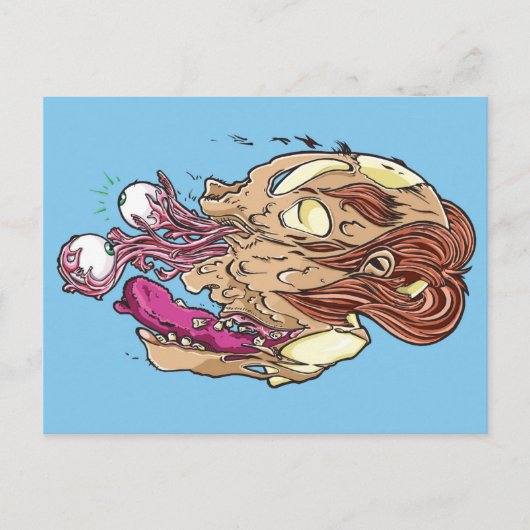 Kijk niet terug! briefkaart (Voorkant)