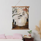 Kijk niet terug hangend wandkleed (Slaapkamer)