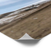 Kijk niet terug, inspirerend, motivatie prijsopgav poster (Hoek)