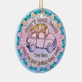 Kijk niet terug keramisch ornament (Rechts)