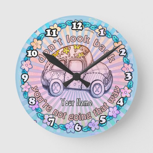 Kijk niet terug op de klok (Voorkant)