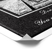 Kijk niet terug _ Poster (Hoek)