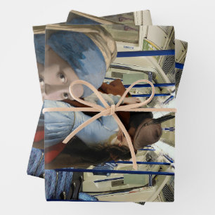 Kijk niet uit inpakpapier vel