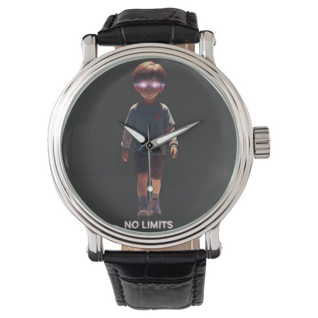 Kijk NO LIMITS  Horloge (Voorkant)