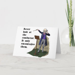 Kijk nooit naar de geleider kaart