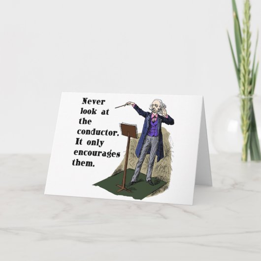 Kijk nooit naar de geleider kaart (Voorkant)