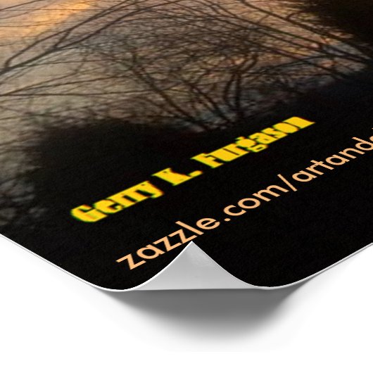 KIJK NOOIT TERUG NAAR POSTER THOREAU (Hoek)