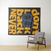 Kijk nooit terug wandkleed (In Situ (horizontaal))