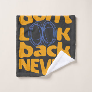 Kijk nooit terug washandje