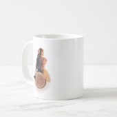 Kijk nooit wit terug koffiemok (Voorkant links)